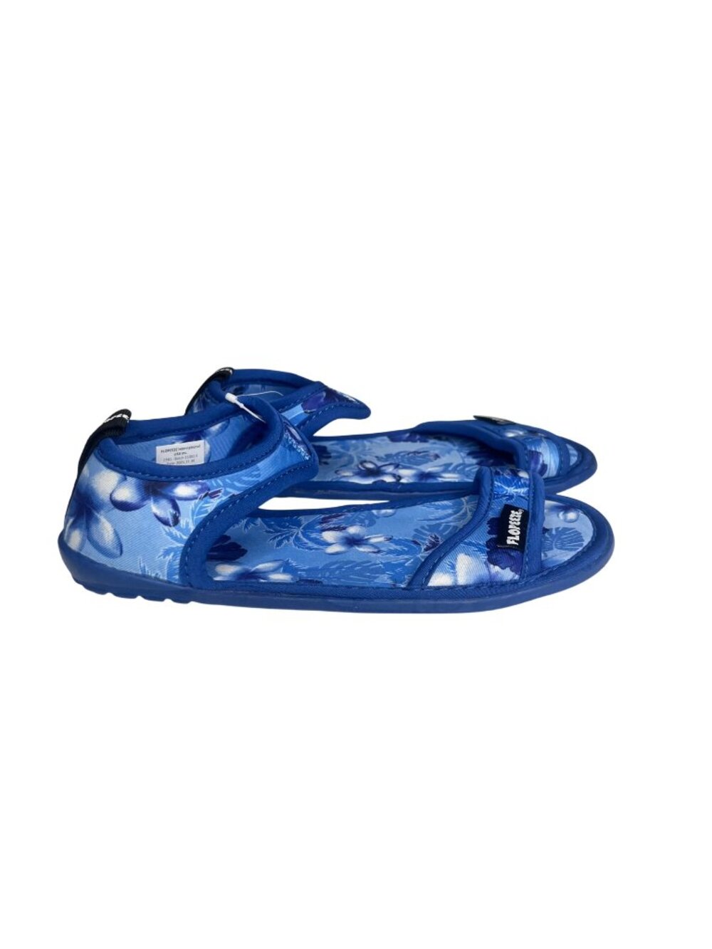 FlopEze Sandals Womens Size 5/6 Blue Light Active Waterproof‎ Summer